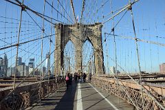 13 Spider Web Wires Lead To The First Cable Tower On The Walk Across New York Brooklyn Bridge.jpg